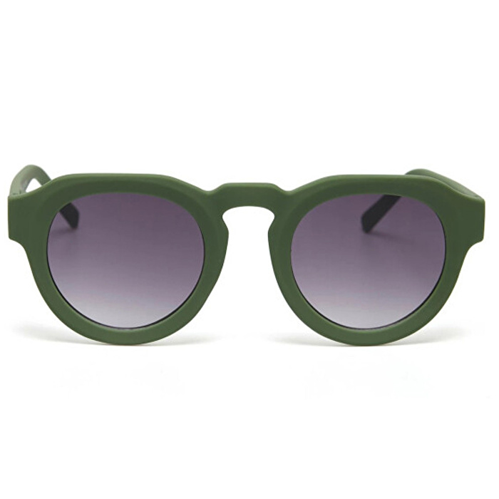 OKKIA Zeno Round Unisex Verde Güneş Gözlüğü Siyah Degrade