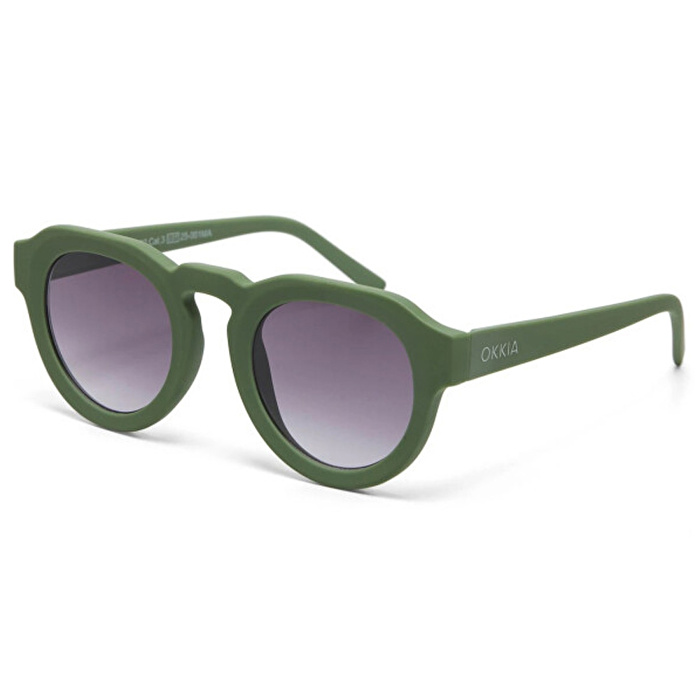 OKKIA Zeno Round Unisex Verde Güneş Gözlüğü Siyah Degrade
