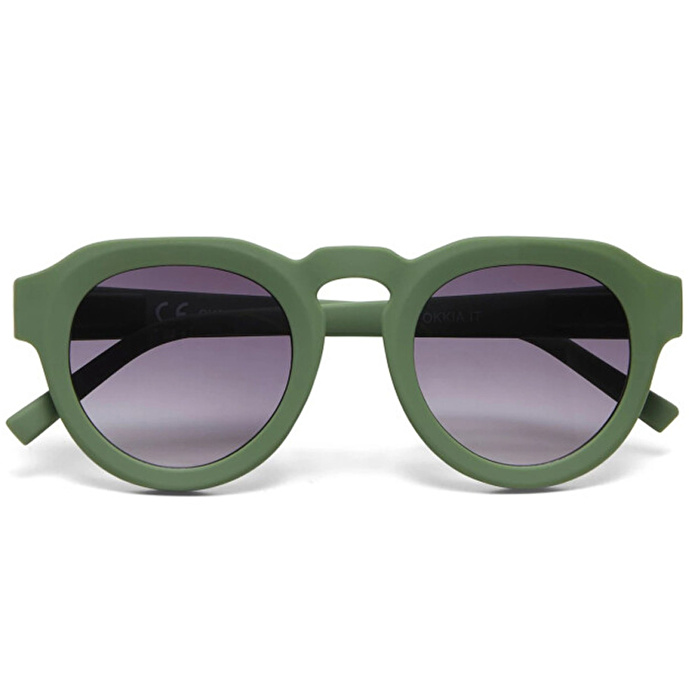OKKIA Zeno Round Unisex Verde Güneş Gözlüğü Siyah Degrade