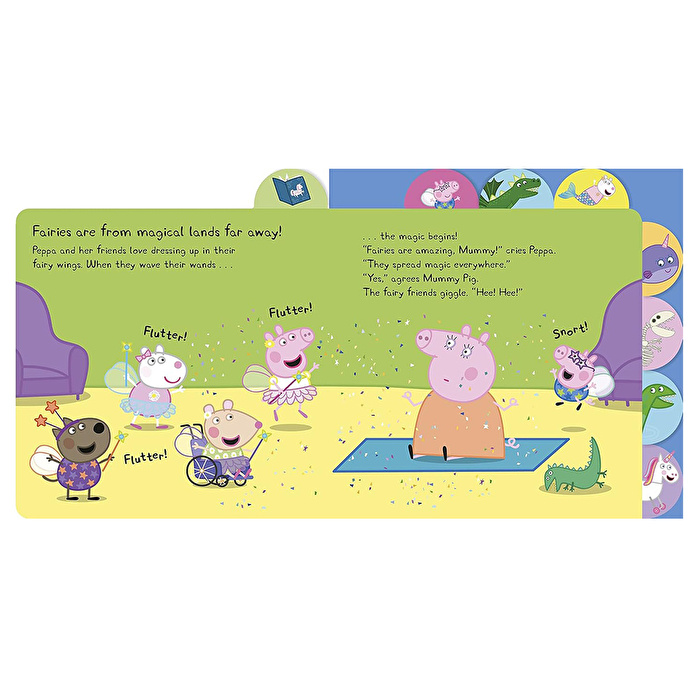 Peppa Pig: Magical Creatures Tabbed Board Book