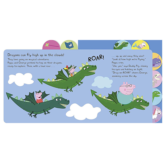 Peppa Pig: Magical Creatures Tabbed Board Book