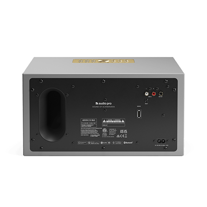 Audio Pro C10 MkII Gri Multiroom Akıllı Ev Hoparlörü