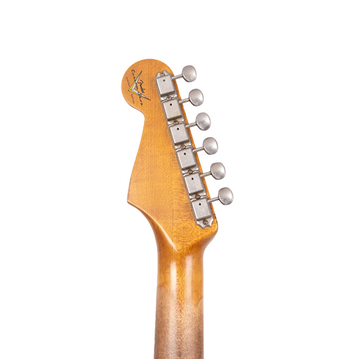 Fender Custom Shop Limited Edition 1959 Stratocaster Heavy Relic Roasted Akçaağaç Klavye Wide Fade 3 Color Sunburst Elektro Gitar