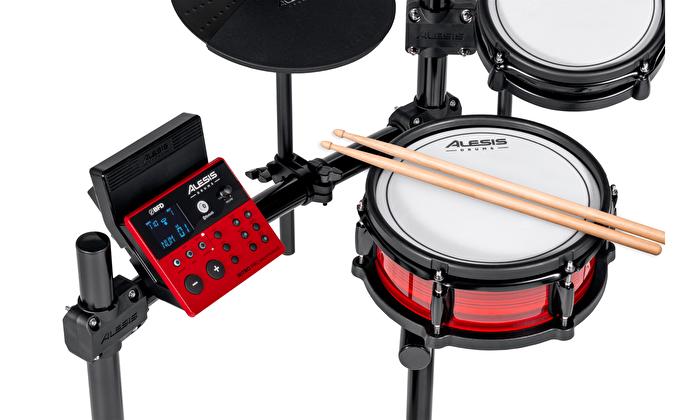 ALESIS Nitro Pro 8 Parça Elektronik Davul Seti - Bluetooth ve BFD Sesler Dahil