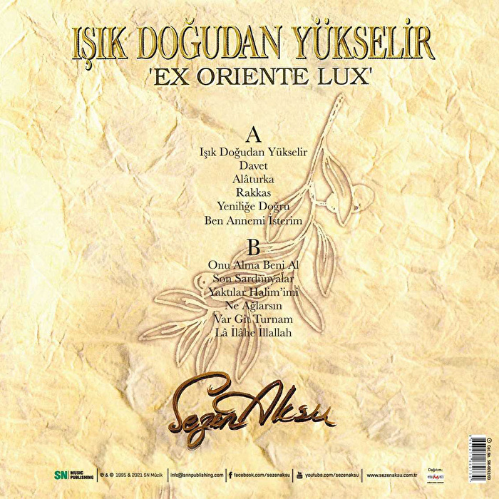 Sezen Aksu - Işık Doğudan Yükselir