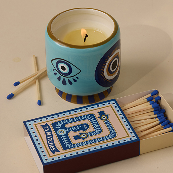 PADDYWAX Adopo Seramik Kutulu Mum Göz