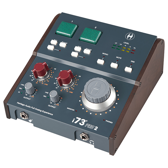 HERITAGE AUDIO i73 PRO 2 2 Giriş/4 Çıkış USB-C Ses Kartı