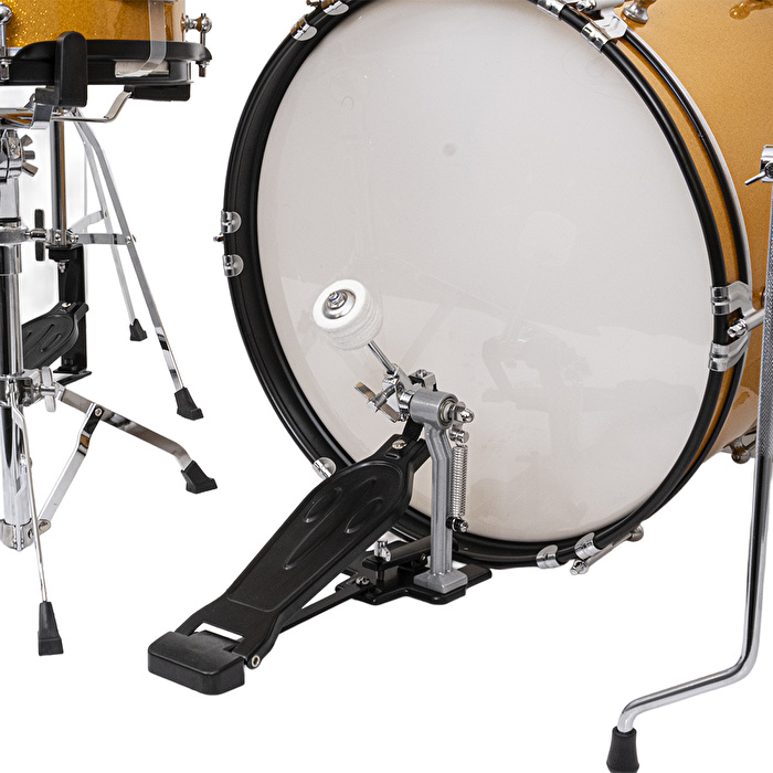 FOCUS FCJ1049A-OR 4 Parça (14B/8T/10T/12F/10S) Turuncu Akustik Çocuk Davulu