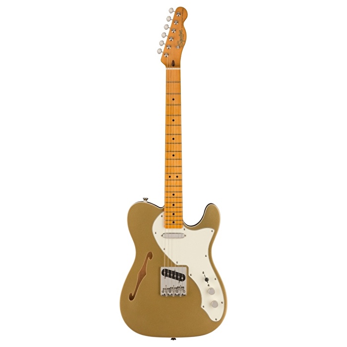 Squier FSR Classic Vibe '60s Telecaster Thinline Akçaağaç Klavye Parchment PG Aztec Gold Elektro Gitar