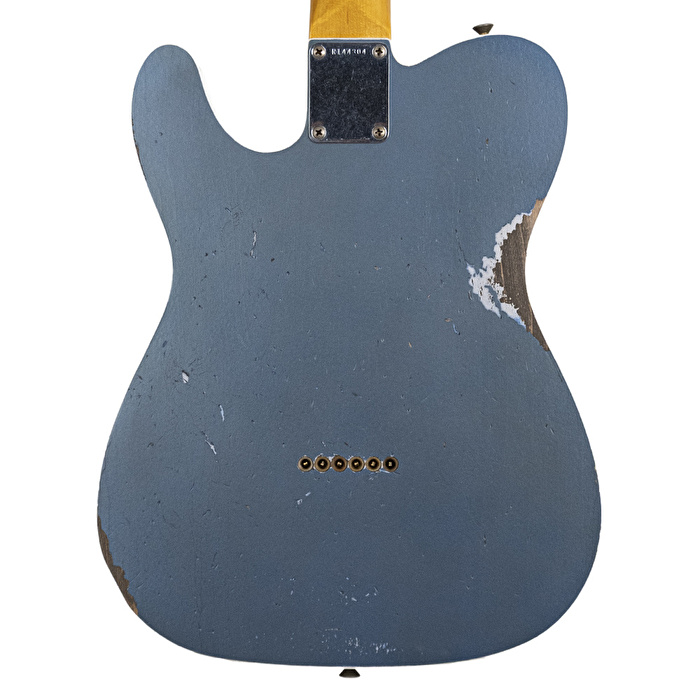 Fender Custom Shop Masterbuilt Greg Fessler 60s Telecaster Custom Relic Aged Lake Placid Blue Elektro Gitar