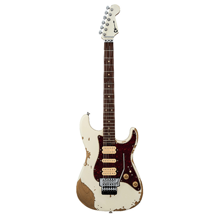 Charvel Super-Stock So-Cal Style 1 HSH FR Relic Gülağacı Klavye Aged Arctic Elektro Gitar