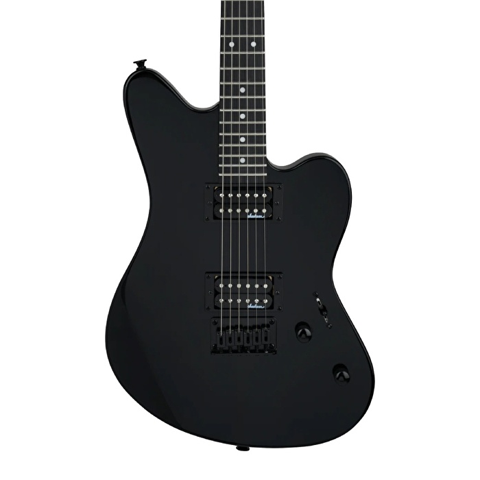 Jackson JS22 HT Surfcaster Amaranth Klavye Gloss Black Elektro Gitar
