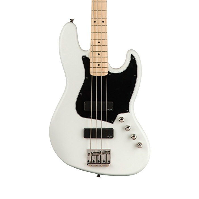 Squier Contemporary Active Jazz Bass HH Akçaağaç Klavye Flat White Bas Gitar