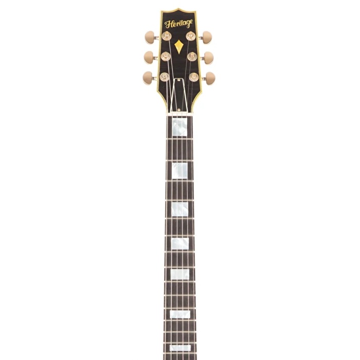 HERITAGE Custom Shop Core Collection H-157 Mahogany Top w/Case Ebony Artisan Aged Elektro Gitar