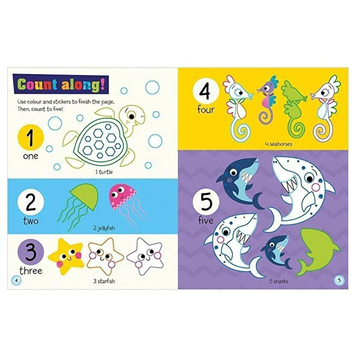 MBI - Never Touch a Shark! Sticker Activity Book
