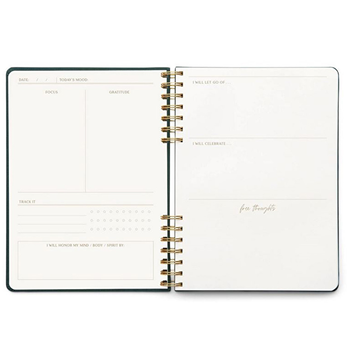 DESIGNWORKS INK Jumbo Boy Ayraçlı Spiral Defter - Take Care