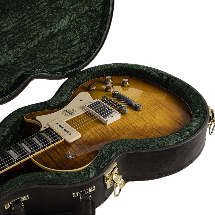 HERITAGE Custom Shop Build 1367 H-150 P90 Neck w/Case Dirty Lemon Burst Artisan Aged Elektro Gitar