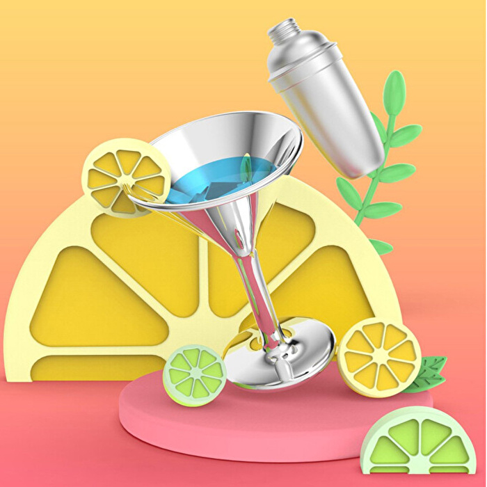 METALMORPHOSE Kokteyl Anahtarlık