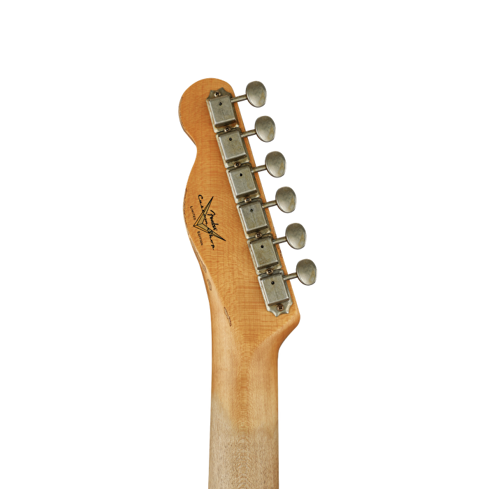 Fender Custom Shop LTD 1960 Telecaster Custom Heavy Relic Chocolate 3 Ton Sunburst Elektro Gitar