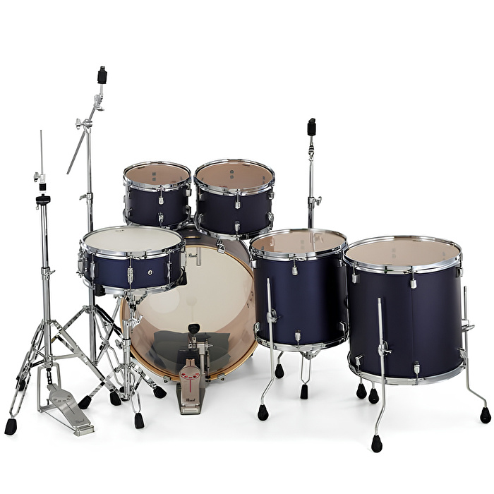 PEARL DMP926S/C207 Decade Maple Ultramarine Velvet 6 Parça (22B/10T/12T/14F/16F/14S) Aksamlı Akustik Davul Seti