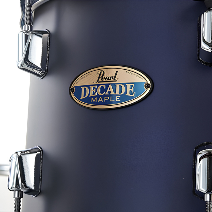 PEARL DMP926S/C207 Decade Maple Ultramarine Velvet 6 Parça (22B/10T/12T/14F/16F/14S) Aksamlı Akustik Davul Seti
