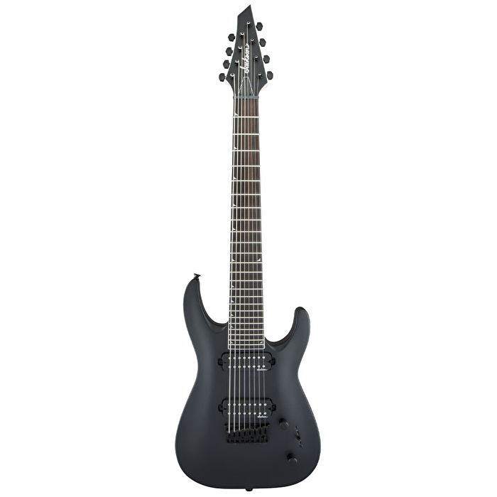 Jackson JS32-8 Dinky DKA Hard Tail Amaranth Klavye Satin Black 8 Telli Elektro Gitar