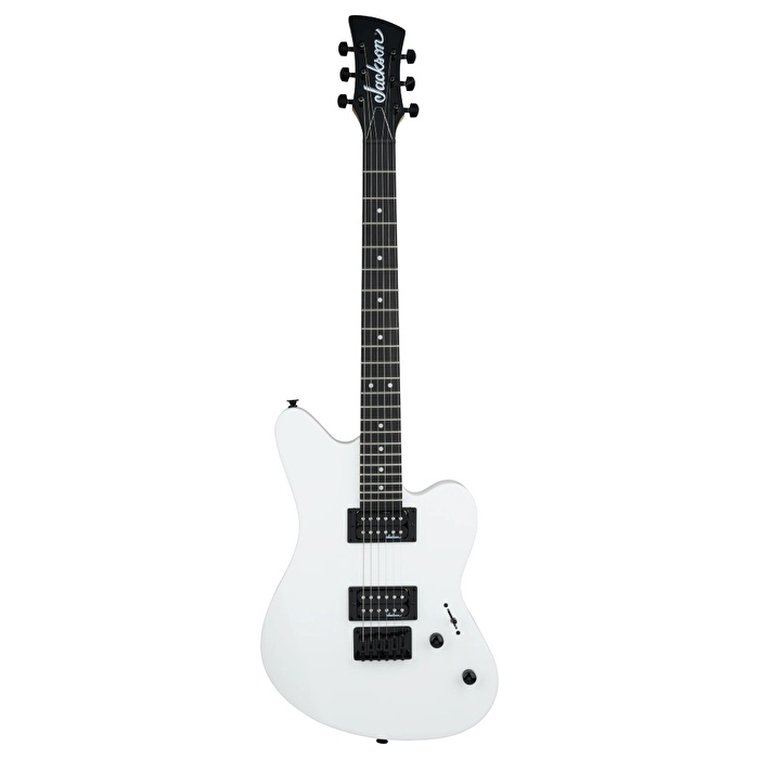 Jackson JS22 HT Surfcaster Amaranth Klavye Snow White Elektro Gitar