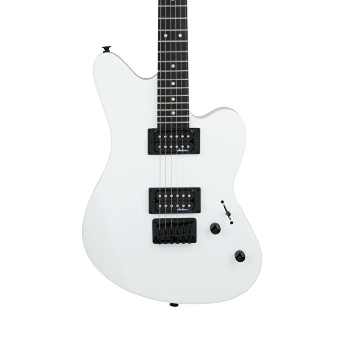 Jackson JS22 HT Surfcaster Amaranth Klavye Snow White Elektro Gitar