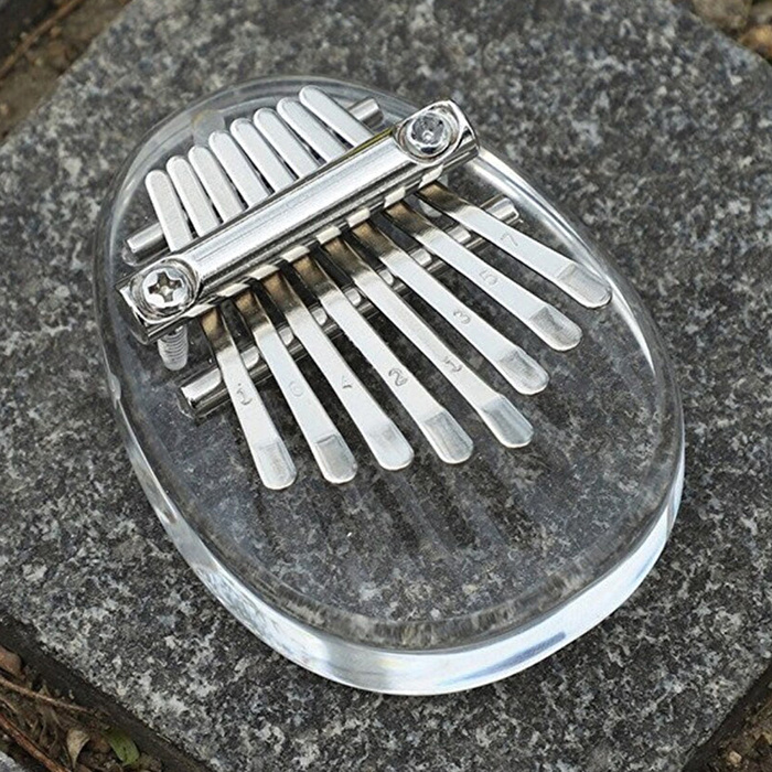 YOGIXO Mini Kalimba 8 Notalı - Akrilik Elips