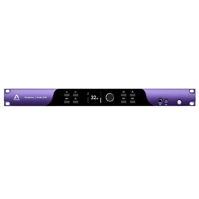 APOGEE SYMPHONY STUDIO 8X16 8 Mic/Line Giriş x 16 Çıkış USB-C Ses Kartı