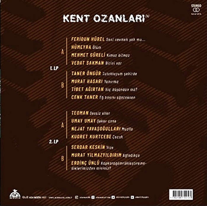 Various Artist – Kent Ozanları 1