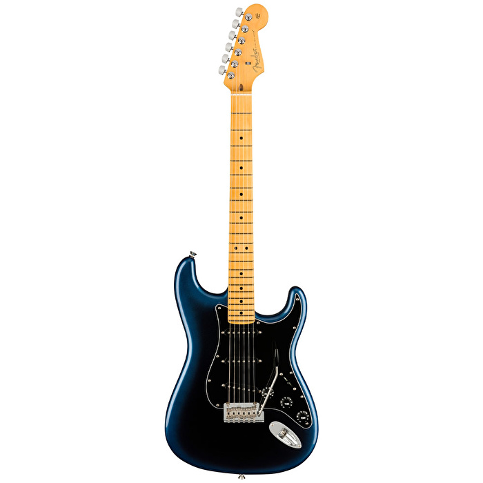 Fender American Professional II Stratocaster Akçaağaç Klavye Dark Night Elektro Gitar
