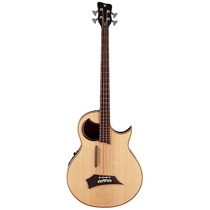 WARWICK ALIEN 4 Natural Satin Akustik Bas Gitar