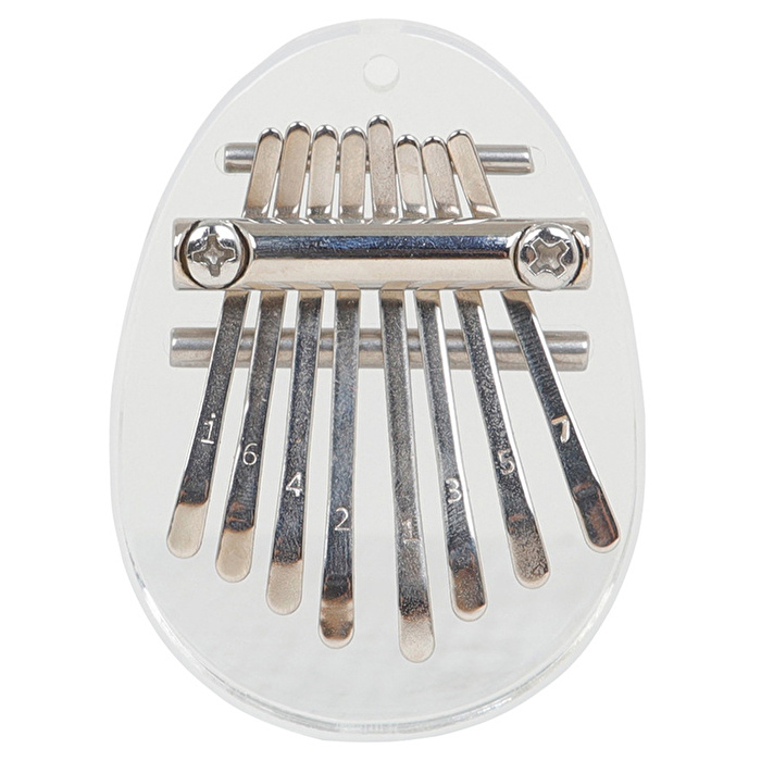 YOGIXO Mini Kalimba 8 Notalı - Akrilik Elips
