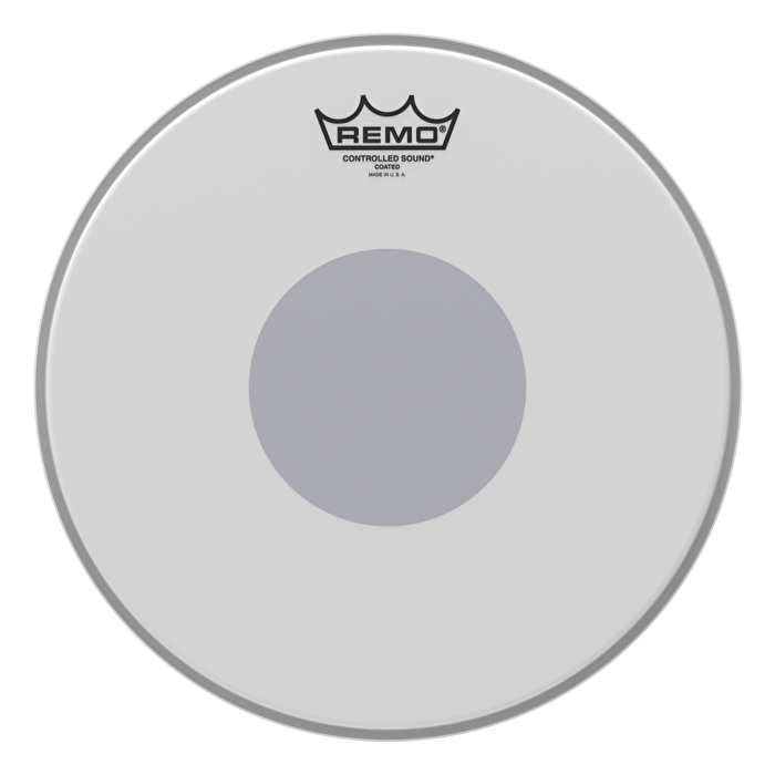 REMO CS-0112-10- Controlled Sound® Kumlu Bottom Black Dot™ 12" Davul Derisi