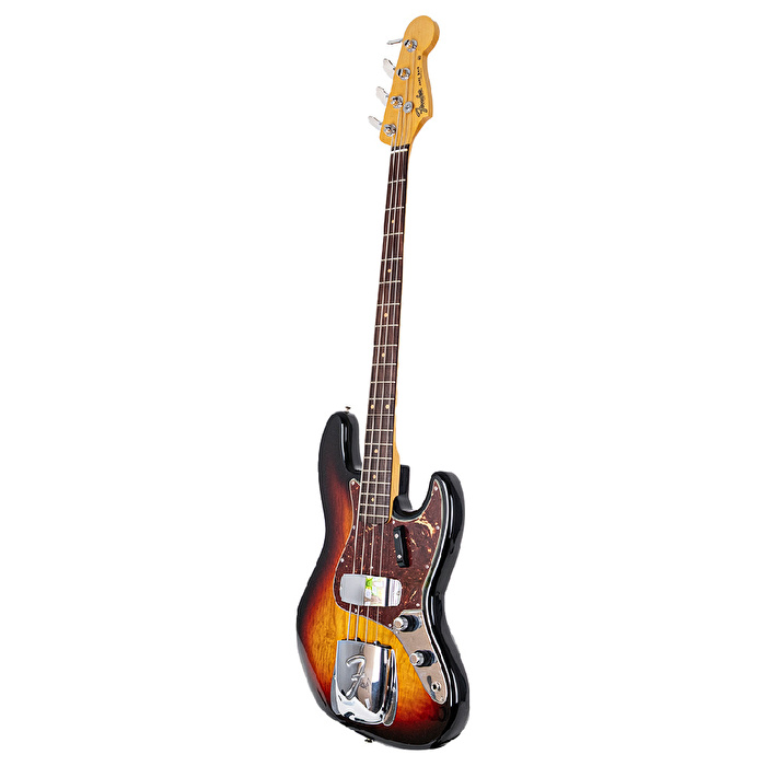 Fender Custom Shop 1961 Jazz Bass NOS Bleached 3 Ton Sunburst Bas Gitar