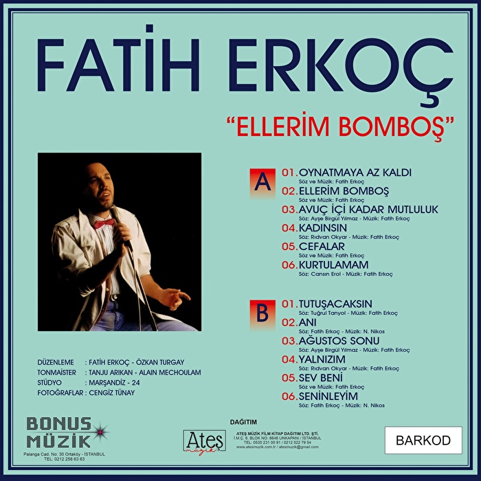 Fatih Erkoç – Ellerim Bomboş