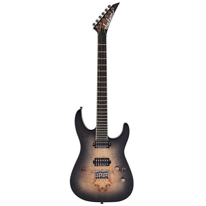 Jackson Pro Serisi Soloist SL2P MAH HT  Abanoz Klavye Trans Black Burst Elektro Gitar