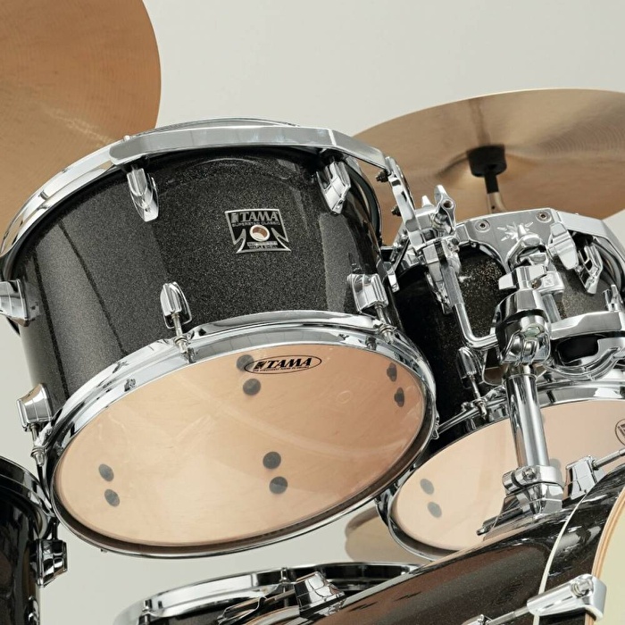 TAMA CK50RS-MGD - Superstar Classic Maple  Midnight Gold Sparkle 5 Parça (20B/10T/12T/14F/14S) Akustik Davul Seti