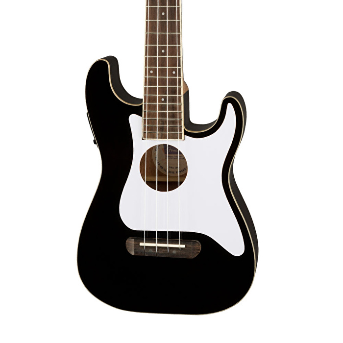 Fender Fullerton Strat Uke Black Ukulele