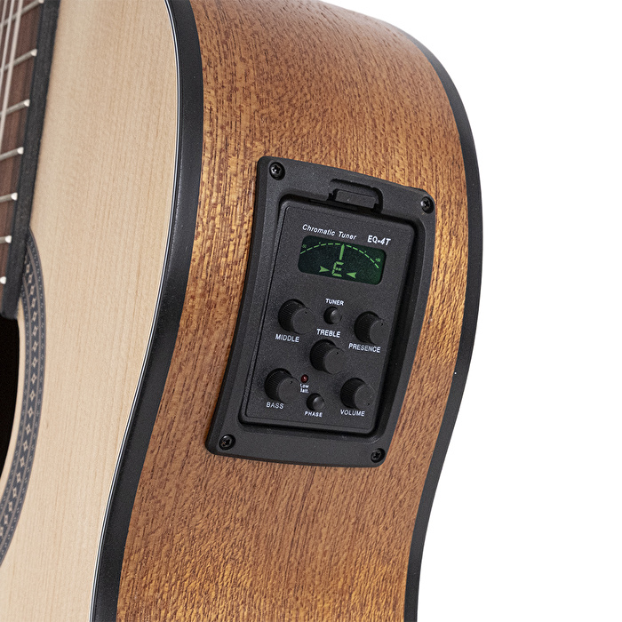 KOZMOS IC-100 4/4 LCE NA Solak Elektro Klasik Gitar
