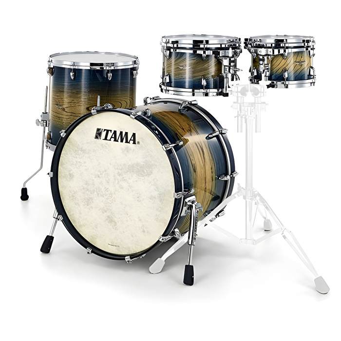 TAMA TW42RZSA-IJB STAR Walnut Indigo Japanese Sen Burst 4 Parça (22B/10T/12T/16F) Akustik Davul Seti