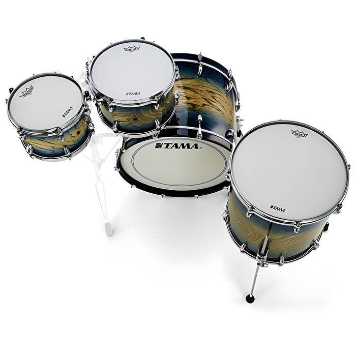 TAMA TW42RZSA-IJB STAR Walnut Indigo Japanese Sen Burst 4 Parça (22B/10T/12T/16F) Akustik Davul Seti