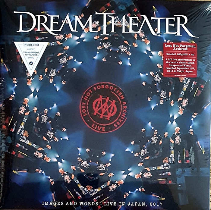Dream Theater – Images And Words - Live In Japan, 2017 (Turquoise Transparent Vinyl, 2 LP + 1 CD)