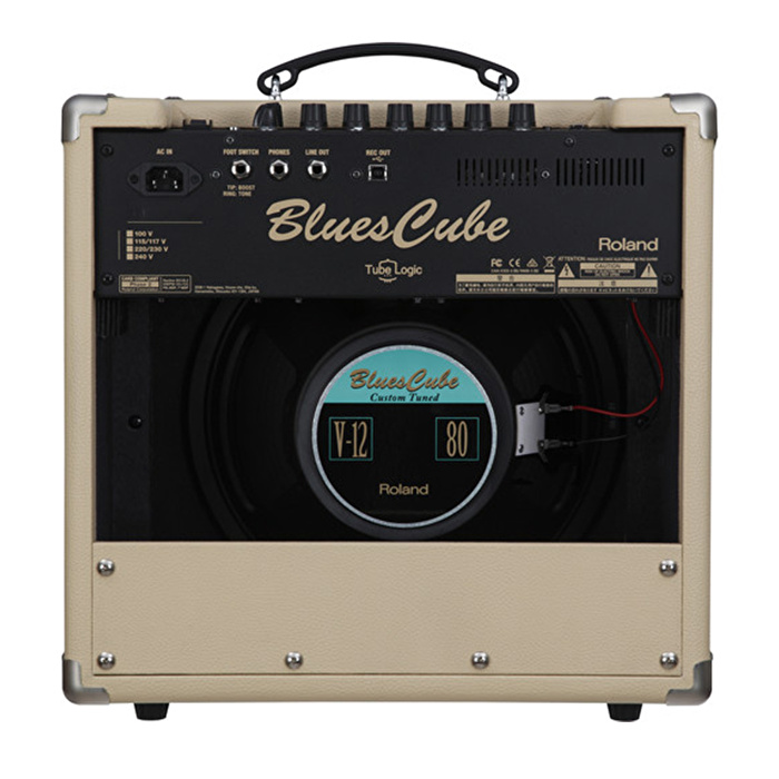 ROLAND BC-HOT-VB Blues Cube Hot 30W 1x12 Combo Vintage Blond Elektro Gitar Amfisi