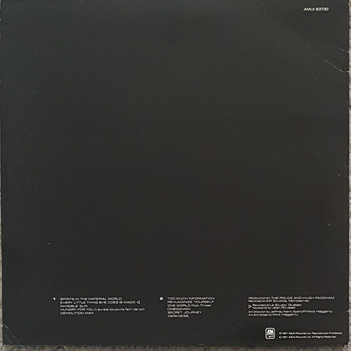 The Police – Ghost In The Machine