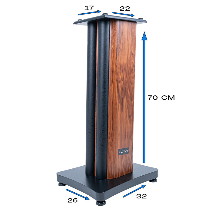 KOZMOS KS-SS408 Ahşap Hi-Fi Hoparlör Standı