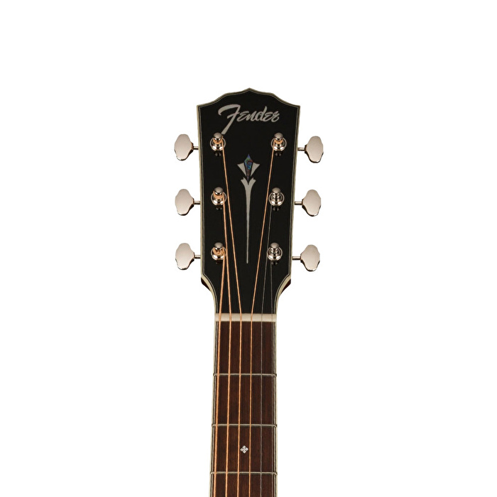 Fender PO-220E Paramount Orchestra Ovangkol Klavye 3-Tone Vintage Sunburst Elektro Akustik Gitar