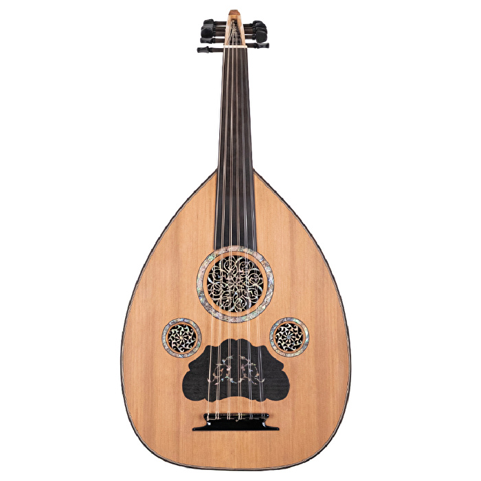 Nevai Özel Üretim El Yapımı COCOBOLO Ağacı Tekne Ud