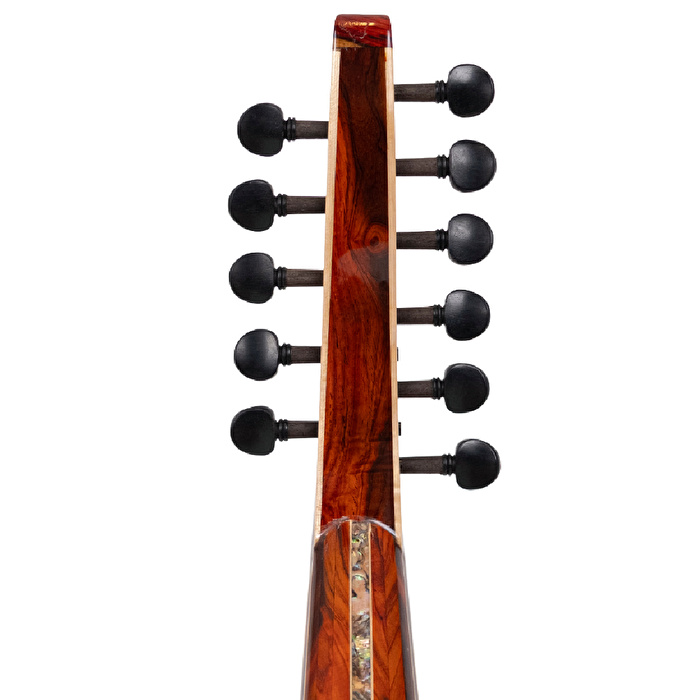 Nevai Özel Üretim El Yapımı COCOBOLO Ağacı Tekne Ud